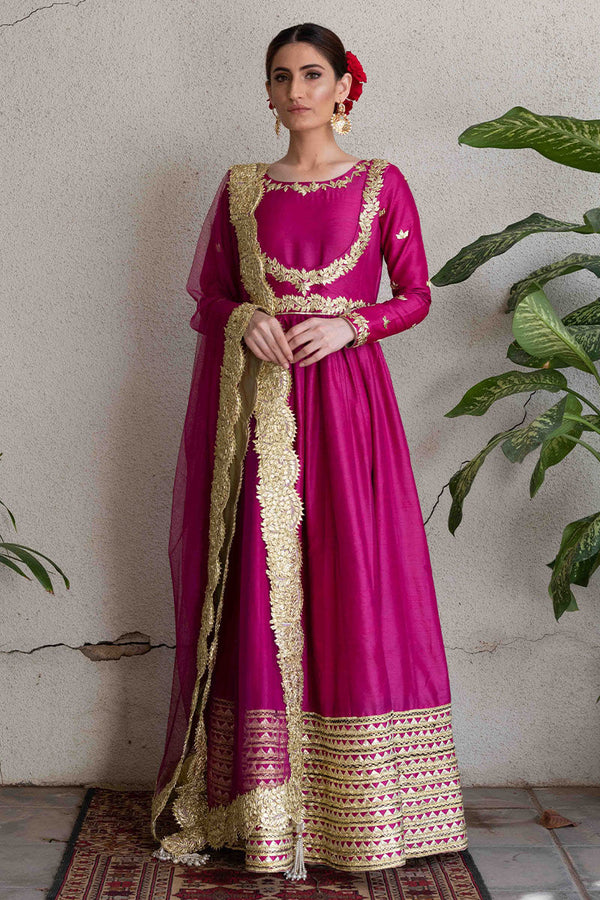 Pink Anarkali