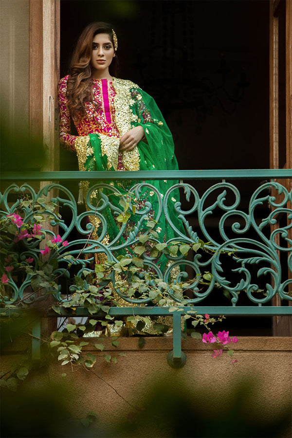 Hot Pink Kameez