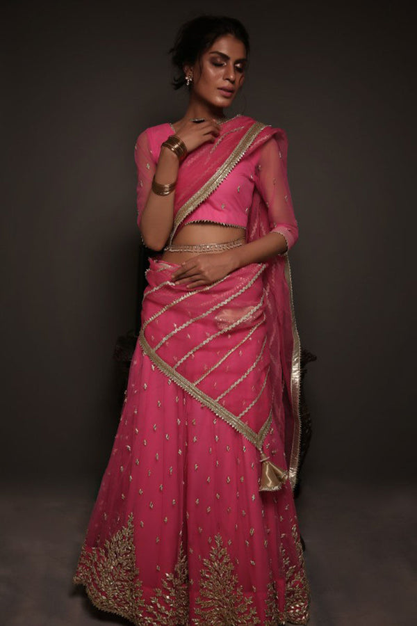 Pink Lehenga