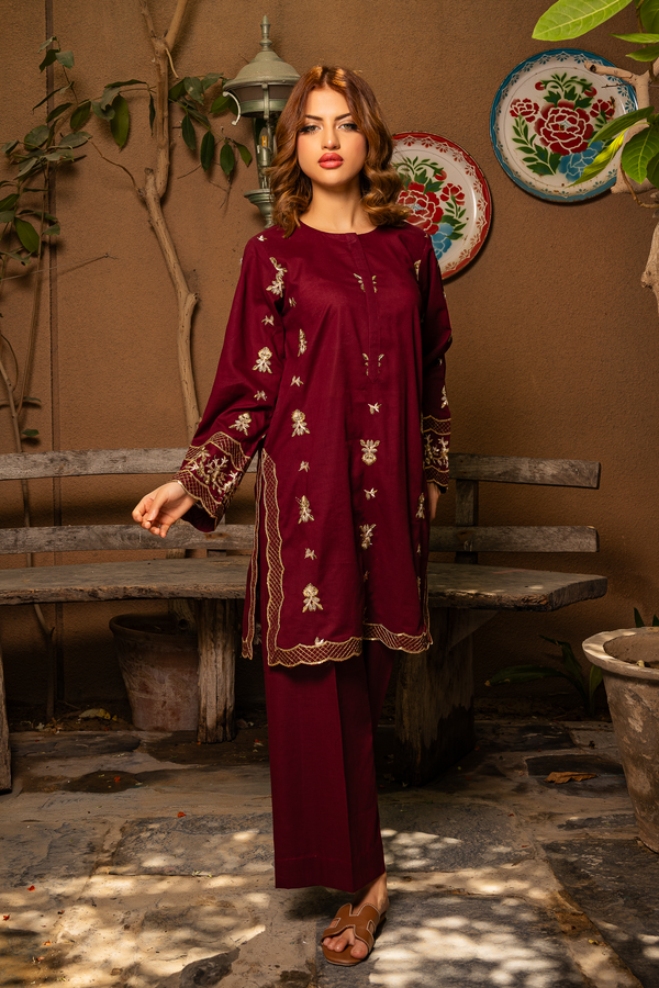 Meherbaan Maroon